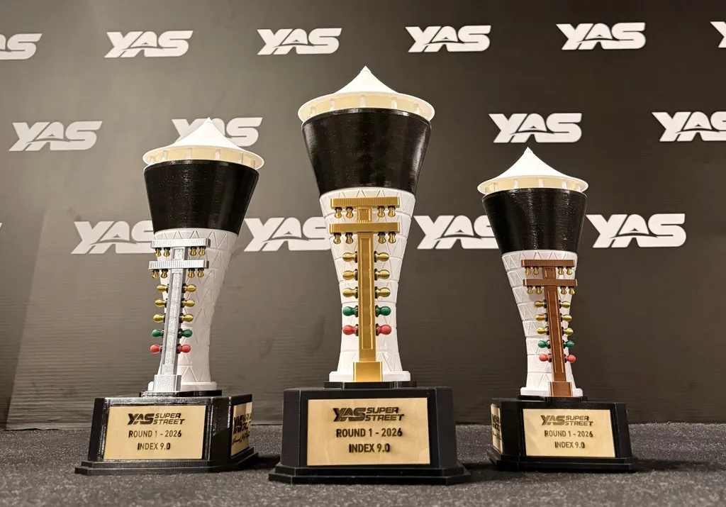 Yas Marina Circuit Trophies